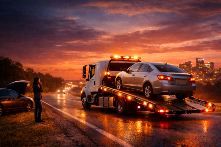Uzoma Towing Maryland, DC, and Virginia Towing & Roadside Assistance