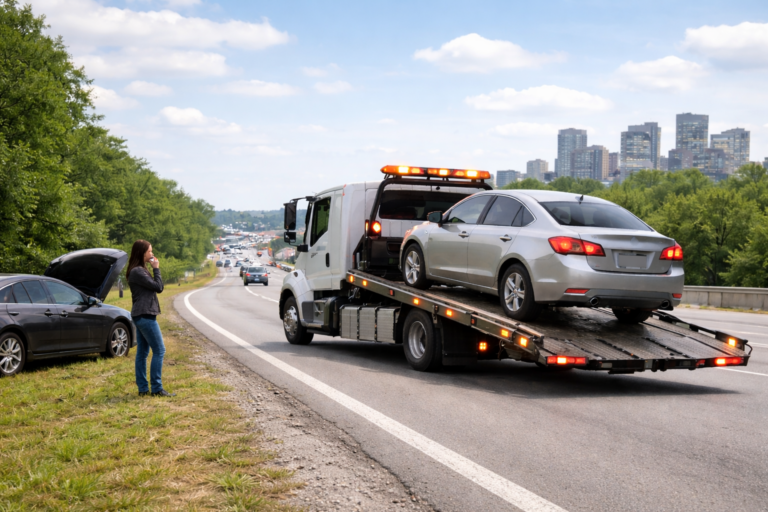 Uzoma Towing Maryland, DC, and Virginia Towing & Roadside Assistance